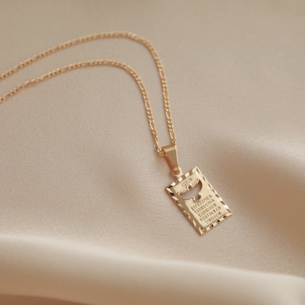 Dove Spirit Necklace | 18k Gold Filled - Picture 4 of 7